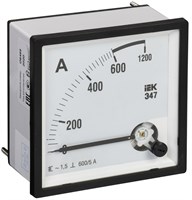 Амперметр Э47 600/5А кл. точн. 1,5 72х72мм IPA10-6-0600-E