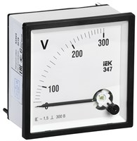 Вольтметр Э47 300В кл. точн. 1,5 96х96мм IPV20-6-0300-E