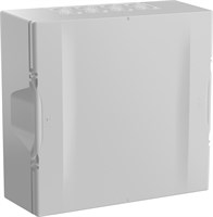 KREPTA Корпус пластиковый ЩРН-П-12 белая дверь IP40 IEK KR5-KP13-N-12-41