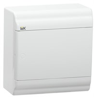 PRIME Корпус пластиковый ЩРН-П-6 белый/белая дверь IP41 IEK MKP82-N-06-WD-41-20