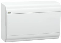 PRIME Корпус пластиковый ЩРН-П-12 белый/белая дверь IP41 IEK MKP82-N-12-WD-41-10