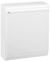 PRIME Корпус пластиковый ЩРН-П-24 белый/белая дверь IP41 IEK MKP82-N-24-WD-41-10