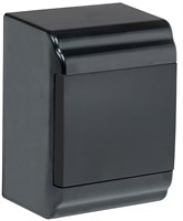 PRIME Корпус пластиковый ЩРН-П-4 черный IP41 IEK MKP13-N-01-04-41-K02