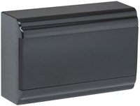 PRIME Корпус пластиковый ЩРН-П-12 черный IP41 IEK MKP13-N-01-12-41-K02