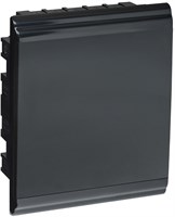 PRIME Корпус пластиковый ЩРВ-П-24 черный IP41 IEK MKP13-V-01-24-41-K02