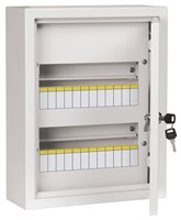 TITAN 3 Корпус метал. ЩРн-24 (395х310х120) IP31 белый IEK MKM13-N-24-31-Z