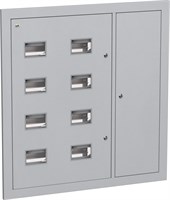 Корпус металлический ЩЭ-8-Э 36 УХЛ3 IP31 LIGHT IEK MKM42-08-31-E-L