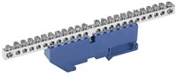 Шина N "ноль" на DIN-изол. Ni ШНИ-6х9-24-Д-С IEK YNN10-24-D-K07-N