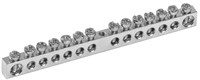 Шина PEN "земля-ноль" 6х9мм 14/1 Ni (14групп/креп. цен.) IEK YNN10-14-100-N