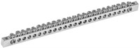 Шина PEN "земля-ноль" 6х9мм 24/2 Ni (24групп/креп. кр.) IEK YNN11-24-100-N