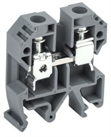 Клемма винтовая КВИ-10мм2 серая IEK YZN30-010-K03