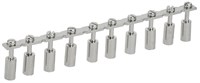 Перемычка центральная для КВИ-16мм2 10PIN IEK YZN30Q-016-10P
