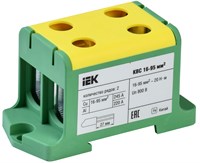Клемма вводная силовая КВС 16-95 кв.мм. 2-рядная PE IEK YZN23-095-K52