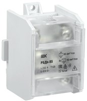 Блок распред. проходн. РБДп-95 232/100А DIN 1х95-4х16мм2 IEK YRB30-1-232