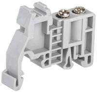 Концевой стопор (ограничит. с маркировкой) на DIN-рейку IEK YZN11DF-003-K03