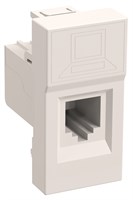 РКИ-10-00-П Розетка компьютерная RJ-45 UTP кат.5e (на 1 модуль) ПРАЙМЕР белая IEK CKK-40D-RI1-K01