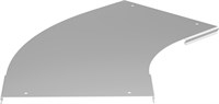 Крышка пов. лестн. LESTA 45град осн. 300мм R300 IEK CPG04D-4-45-300-10