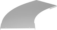 Крышка пов. лестн. LESTA 45град осн. 600мм R600 IEK CPG05D-4-45-600-10