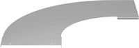 Крышка пов. лестн. LESTA 90град осн. 300мм R300 IEK CPG04D-4-90-300-10