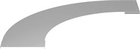 Крышка пов. лестн. LESTA 90град осн. 600мм R600 IEK CPG05D-4-90-600-10