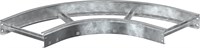 Поворот лестничный LESTA 90град 80х300мм R300 HDZ IEK CPG04-4-90-080-300-HDZ