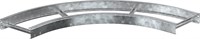 Поворот лестничный LESTA 90град 80х300мм R600 HDZ IEK CPG05-4-90-080-300-HDZ