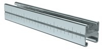 STRUT-профиль перфорированный двойной 41х21х1500-2,5 EZ IEK CLM50D-PSD-41-21-15-3