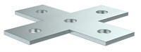 Пластина соед. X-образная для STRUT-профиля EZ IEK CLM50D-PXS-136-40