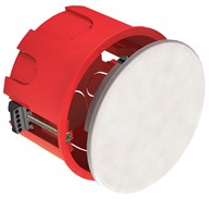 Коробка расп. КМ41025 пол. ст. D=80х40мм пласт. лап. IEK UKG01-080-040-000-P