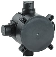 Коробка установочная d=70х72мм для монолит. стр. черная IEK UKM12-070-072-000-O-K02