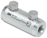 Алюм. механич. гильза со срывными болтами АМГ 10-35 IEK UZA-29-S10-S35-35