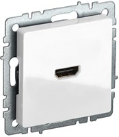 BRITE Роз. HDMI РHDMI-0-БрБ бел. IEK BR-H10-K01