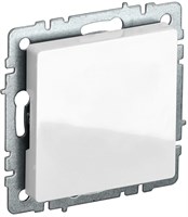 BRITE Заглушка с суппортом МЗ10-БрБ бел. IEK BR-PL10-K01
