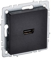 BRITE Роз. HDMI РHDMI-0-БрЧ черн. IEK BR-H10-K02