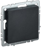 BRITE Заглушка c суппортом МЗ10-БрЧ черн. IEK BR-PL10-K02
