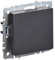 BRITE Выключ. 1-кл. 10А ВС10-1-0-БрЧ черн. IEK BR-V10-0-10-K02
