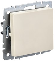 BRITE Выключ. 1-кл. 10А ВС10-1-0-БрКр беж. IEK BR-V10-0-10-K10