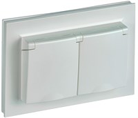 BRITE Роз. 2-я с з/к/ш 16А в сб. РСш12-3-БрЖ жемч. IEK BR-R24-16-K36-F