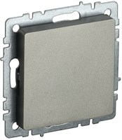 BRITE Заглушка c суппортом МЗ10-БрШ шамп. IEK BR-PL10-K37