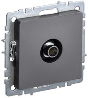 BRITE Роз. TV оконечная РТВ11-0-БрС сталь IEK BR-A10-O-K46