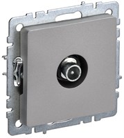 BRITE Роз. TV проходная РТВ10-0-БрС сталь IEK BR-A10-P-K46