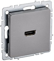 BRITE Роз. HDMI РHDMI-0-БрС сталь IEK BR-H10-K46