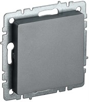 BRITE Заглушка c суппортом МЗ10-БрС сталь IEK BR-PL10-K46