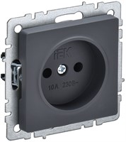 BRITE Роз. без з/к/ш 10А РС10-1-0-БрГ граф. IEK BR-R10-10-K53