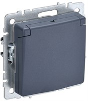 BRITE Роз. с з/к/ш с кр. 16А IP44 РСбш10-3-44-БрМ мар. IEK BR-R16-16-44-K35