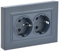 BRITE Роз. 2-я с з/к без з/ш 16А в сб. РС12-3-БрМ мар. IEK BR-R21-16-K35-F