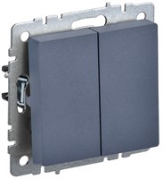BRITE Выключ. 2-кл. 10А ВС10-2-0-БрМ мар. IEK BR-V20-0-10-K35