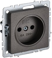 BRITE Роз. без з/к/ш 10А РС10-1-0-БрТБ бр. IEK BR-R10-10-K45