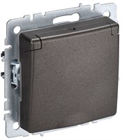 BRITE Роз. с з/к/ш с кр. 16А IP44 РСбш10-3-44-БрТБ бр. IEK BR-R16-16-44-K45