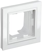 BRITE Рамка 1-мест. IP44 РУ-1-БрБ-44 бел. IEK BR-M12-44-K01